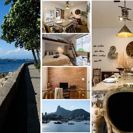 2 Quartos Na Urca Com Vista Para Baia De Guanabara A 700M Pao De Acucar Com Cozinha Completa E Wi-Fi - Bares, Restaurantes E Comercio Local A Poucos Metros 里约热内卢 外观 照片