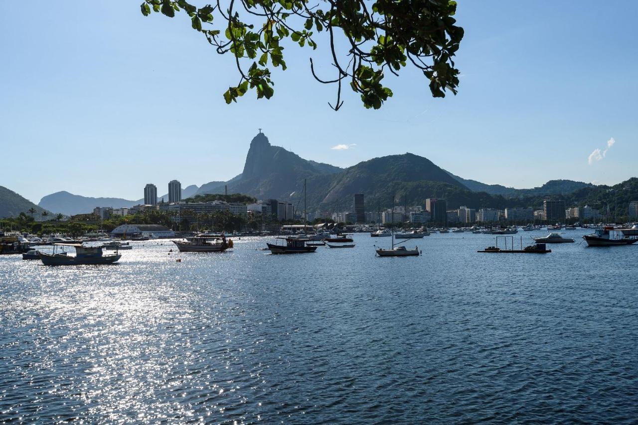2 Quartos Na Urca Com Vista Para Baia De Guanabara A 700M Pao De Acucar Com Cozinha Completa E Wi-Fi - Bares, Restaurantes E Comercio Local A Poucos Metros 里约热内卢 外观 照片