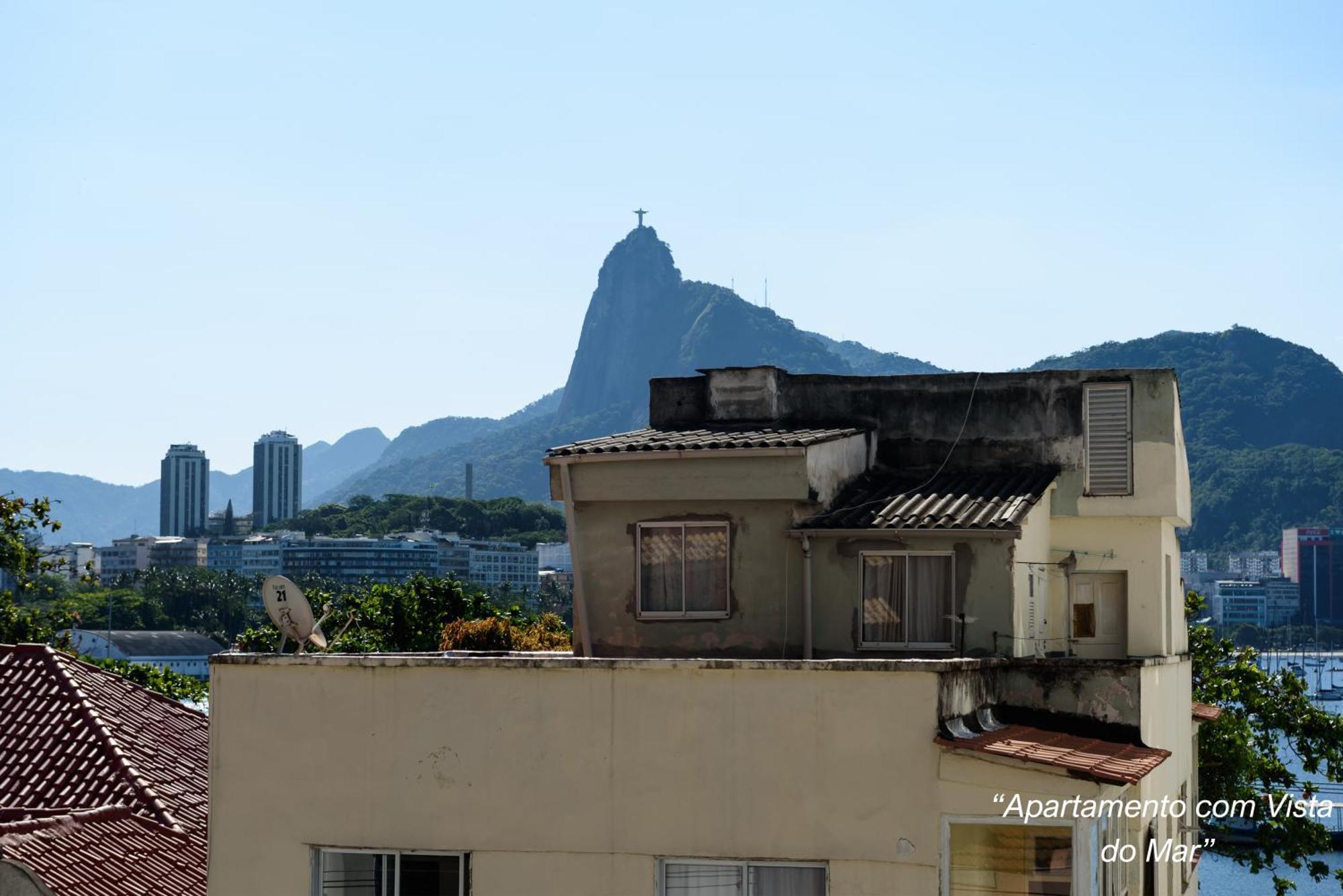 2 Quartos Na Urca Com Vista Para Baia De Guanabara A 700M Pao De Acucar Com Cozinha Completa E Wi-Fi - Bares, Restaurantes E Comercio Local A Poucos Metros 里约热内卢 外观 照片