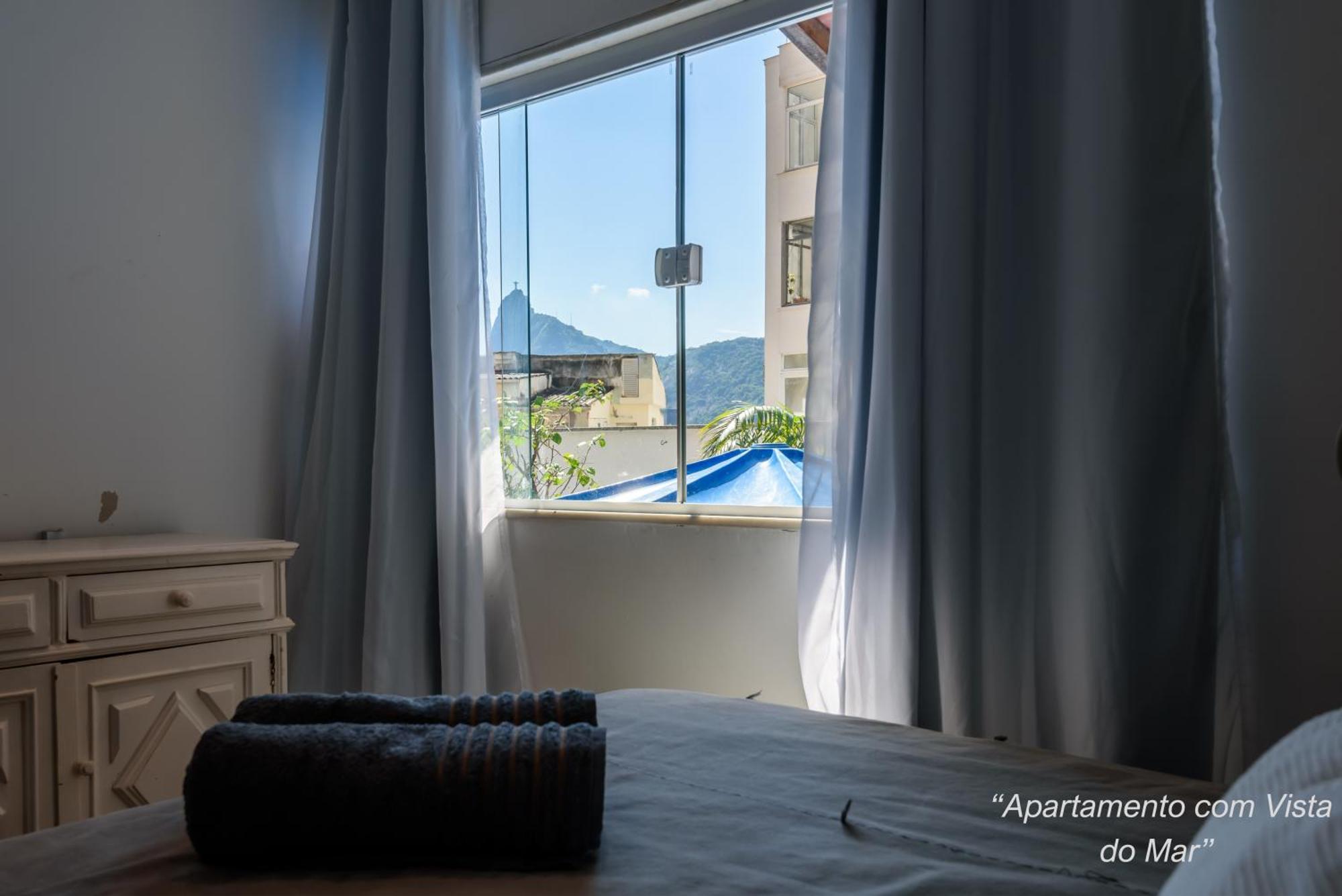 2 Quartos Na Urca Com Vista Para Baia De Guanabara A 700M Pao De Acucar Com Cozinha Completa E Wi-Fi - Bares, Restaurantes E Comercio Local A Poucos Metros 里约热内卢 外观 照片